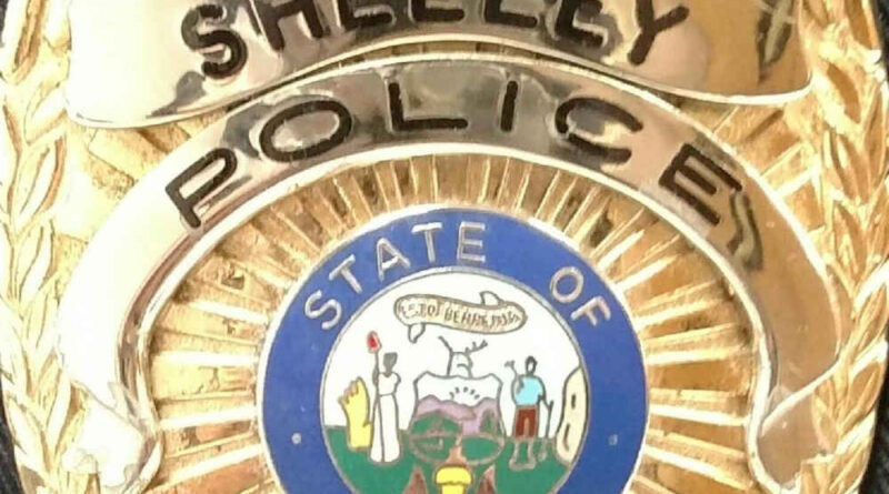 Shelley Police Department badge