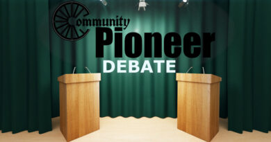Community Pioneer Debate banner